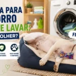 Caminha para cachorro fácil de lavar