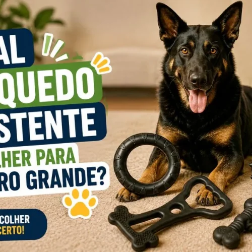 Brinquedo resistente para cachorro grande