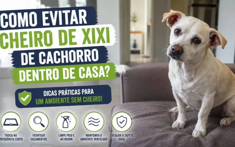 Como evitar cheiro de xixi de cachorro dentro de casa