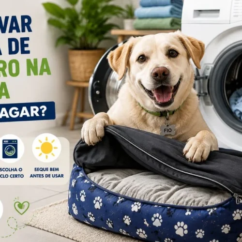 Como lavar caminha de cachorro na máquina sem estragar