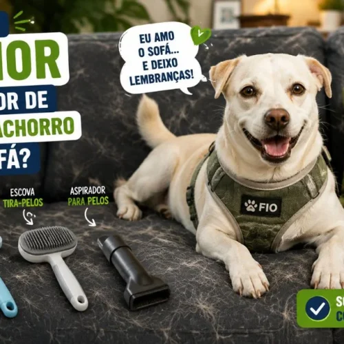 Melhor removedor de pelos de cachorro do sofá