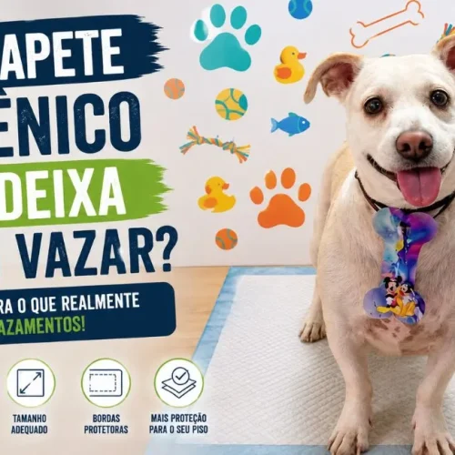 Tapete higiênico que não vaza xixi